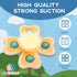 Spinner Toys for Babies - 4pcs Baby Spinners with Suction Cups for Sensory Development & High Chair