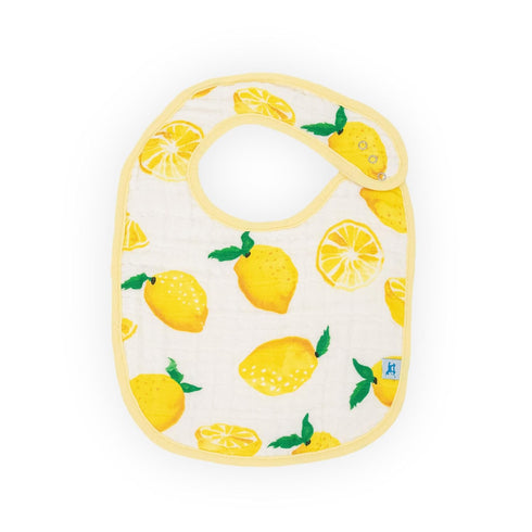 Little Unicorn Cotton Muslin Classic Bib 3 Pack - 100% Cotton, Machine Washable, Playful Designs