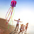 Hengda Kite Software Octopus Flyer Kite with Long Colorful Tail for Kids and Adults, Easy to Fly