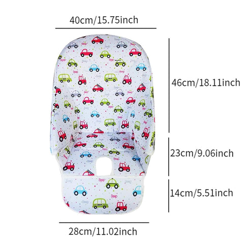 Generic Cozy Comfortable High Chair Seat Cover in Durable Oxford Cloth - Easy Clean & Design