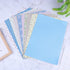 10 Sheets Dollhouse Floorboards Miniatures - Dolls House Floor Paper Card for DIY 1/12 1/6 Scale