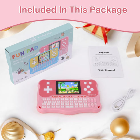 102 3-12 Kids Tablet/Baby Learning Pad with Activities/Toddler Tablet with ABC/Words/Music/Math Interactive Educational