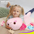 Mommy 19.7" 3 Tummy, 4 Onsoyours Axolotl Stuffed Animal with Baby Axolotl Plushies in Piece of Cute Axolotl Plush