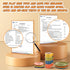 Sets GAGAKU Wooden Play Food for Kids Kitchen, Montessori Wooden Play Food Toys with Plates and Dishes for Toddler Boys