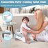 3 1 Potty Training Seat, Toddler Potty Training Toilet with Step Stool Ladder for Kids Boys Girls, in Foldable Toilet