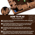 12 ropoda Shut The Box Game, Upgraded Numbers Wooden Board Games for Adult and Kids, Shut The Box Dice Game -Addition