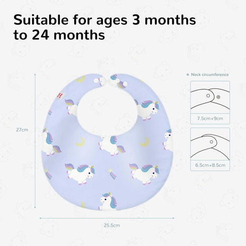 Set, 3-Pack HECCEI Baby Bibs Gift Reversible Bandana Drool Bibs for Teething and Drooling, Soft Absorbent Bib for Boys