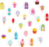 Make It Real 3C4G: Snacks 'N Sweets Puzzle Eraser Set, 25 Food-Shaped Puzzle Erasers for Kids Ages 8+, Pull Apart & Put