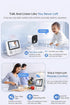 AnKeKe 2.4GHz 2.8'' 2-Way 720p Baby Monitor with Camera and Audio, No WiFi, Video Baby Monitor, Screen, Talk, Night