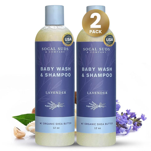 SoCal Suds & Company Baby Body Wash & Shampoo with Shea Moisture