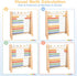 100 Counting 112 Counting Abacus for Kids Math - Wooden Abacus with Sticks and Math Cards, Toys for Preschool Learning