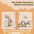 7 15 Inches Set MorisMos Pcs Owl Stuffed Animal with Babies Inside, Stuffed Owl Plush Toys with Little Baby Owls, Eggs