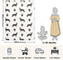 30X40 Swaddle Blanket Bohemian Shepherd Dog Cotton for Infants, Receiving, Lightweight Soft Swaddling for Crib