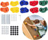 Squirrel Products Rock Climbing Holds for Kids, Deluxe Extra Large Climbing Rocks with Mounting Hardware for DIY Rock