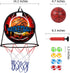 2 in 1 Basketball Hoop and Dart Board - 14" for Kids, Sports & Outdoor Play, Birthday Gift Toys for Ages 3-10, Party