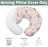Sunset Cute Pink Cowgirl Nursing Pillow Covers for Girl Western Cowgirls Horse Cactus Mountain Nursery Slipcovers