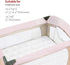 Pack 2 Pack, Pack 27" 39" and Play Mattress Pad Sheets Cover Waterproof Soft Quilted Fit Graco and Play Crib Baby