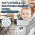 Sunflower Holdings 6 1 Adjustable Baby Hip Carrier with Detachable Hip Seat and Head Support, in Toddler Carrier