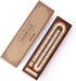 Set 2 3 Sets AMEROUS Wooden Cribbage Board Game with Magnetic Lock - Metal Pegs - Playing Cards - Continuous Track