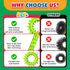 50 Pack Fidget Rings Sensory Toys for Kids: Textured Sensory Rings - Bulk Fidgets for Classroom Prizes - Quiet Fidget