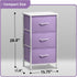 3 Sorbus Nightstand with Drawers - Bedside Furniture & Accent End Table Chest for Home, Bedroom Accessories, Office