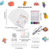 166 18 SWAKER Pcs Shrinky Plastic Sheets Keychain Kit Includes Pcs Shrink Art Paper, Hole Punch, Keychains & Pencils