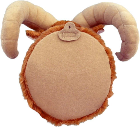 Adore 12" Ram The Bighorn Sheep Plush Stuffed Animal Walltoy, Wall Mount for Kids' Room Decor