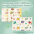 74x50 Inch, Poudee Baby Play Mat Foldable Waterproof and Non-Slip Playmats, Safe Foam Playmat, Playpen Mat, Reversible