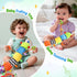 CAHILON 0-6 6-12 Tummy Musical Caterpillar Baby Toys Months, Multi-Functional Sensory Time Toys for Newborn Infants