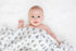 Lulujo Baby Silky Soft Muslin Swaddle Blanket, 47 x 47-Inches, Hearts