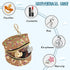 Pistachio Nut Shell Print Baby Pacifier Holder Case with Clip Portable Pacifier Storage Organizer Round Container Pouch