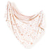 GRSSDER Super Soft Jersey Knit Swaddle Blanket for Baby Girls, Double Layer