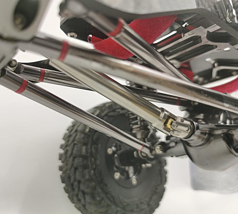 Stainless Steel Drive Shaft, 112-165mm and 90-125mm for 1/10 RC Crawler Traxxas TRX4 TRX6 Axial SCX10