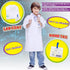 UNGLINGA Kids Science Experiment Kit, Lab Coat Scientist Costume Dress Up and Role Play Toys for Boys & Girls