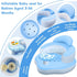 TIDNNS 3-36 Inflatable Baby Seat for Babies Months, Built-in Air Pump, Sit Me Up Chair with Tray and Back Support