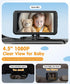 Babyvue BC1 4.5" 1080P 3X 2-Min Baby Car Camera, HD Screen & Zoom, AUTO IR Night Vision Car Baby Monitor