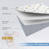NEWO SELECT Sheets,%100 52"x28" 1, Pack) Waterproof Crib Mattress Protector Cotton Fabric, Absorbent Crib/Toddler