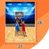 PLULON Basketball Party Game, Pin The Basketball on The Hoop with Stickers for Kids Birthday Party