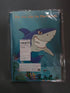 FEPITO Pin The Fin on The Shark Game, 24 Pcs Fins for Shark Birthday Party Decoration Supplies