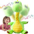 HCdoujoy 13" Dancing Dinosaur, Repeating What You Say Mimicking Recording Plush Baby Toy