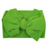 KIDOCHEESE Oversized Headbands with Large Hair Bows, Elastic Nylon Hairbands for Baby Girls, Newborns, Infants, and