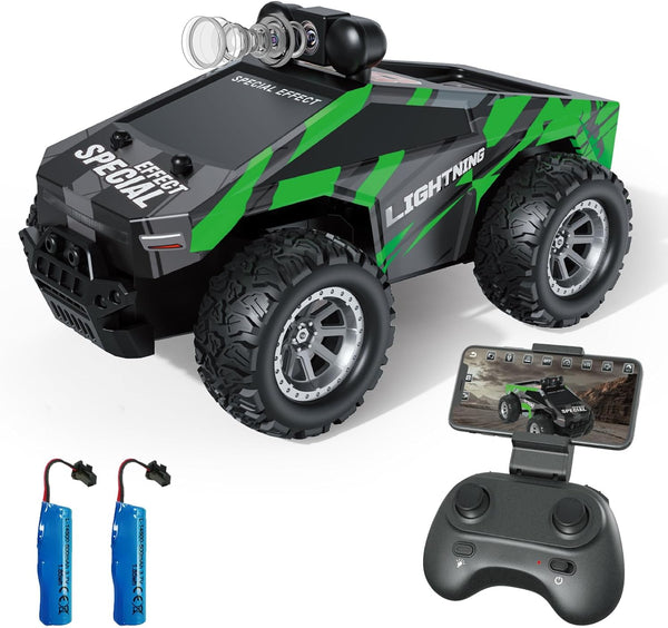 Wickena RC Cars FPV Camera RC Car with LED Lights - High Speed
