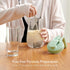 Momcozy Breast Milk Pitcher, Resistant to Heat and Cold Abrupt Temp Swings, No Leak Glass Breast Milk Fridge Storage
