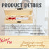 Xtlonbom Pregnancy Test Keepsake BoxKISS ME Wooden Pregnancy Test Gift Box Pregnancy Announcement Gifts Box with Raffia