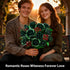 Set 16 523PCS PLAXSOON Flowers Bouquet Building with Lights, Mother's Day Green Roses Botanical Collection Building