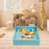 DuskHaven 60cmx60cm Children's Play Mat, Easy to Carry, Large, Thick, Portable, Easy to Clean, Blue