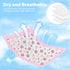 WAAYAA 50 Pack (17"x24",Cherry Disposable Pads Changing Pads for Baby, Incontinence Care Soft Breathable Liners