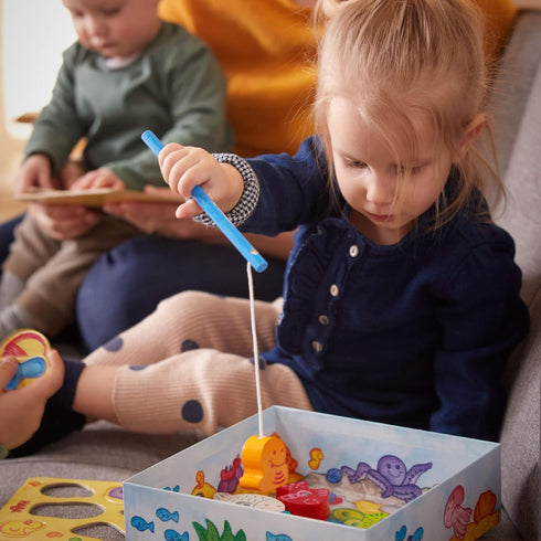 2+ HABA My Very First Games - Here Fishy Fishy! Magnetic Fishing Game Ages Made in Germany Toddler Games, Learning
