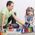 Xylophone for Kids - Glockenspiel with 2 Child Safe Mallets, Colorful Metal Bars for Toddlers