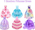 Doll Clothes and Accessories for 11.5 Inch Doll Dress Up Set with 1 Wedding Gown Dress 2 Fashion Dresses 4 Mini Dresses 2 Tops and Pants Outfits 2 Swimsuits 10 Shoes 10 Bags Toys Gift for Girls